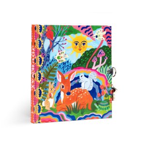 eeBoo - Dagbog med lås - Bambi