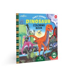 eeBoo - Malebog - Dinosaurer - Kvadratisk 32 sider