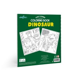 eeBoo - Malebog - Dinosaurer - Kvadratisk 32 sider