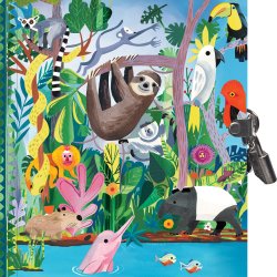 eeBoo - Dagbog med l&#229;s - Regnskoven