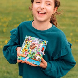 eeBoo - Dagbog med l&#229;s - Regnskoven