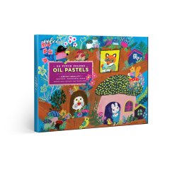 eeBoo - Oliepastel 36 stk - Yumi&#39;s Mushroom House