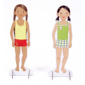 eeBoo - Påklædningsdukker - Kunstmaler og musiker