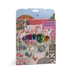 eeBoo - 24 farveblyanter - English Cottage