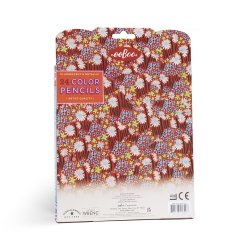 eeBoo - 24 farveblyanter - Dutch Quilt Sampler - Neon/metallic