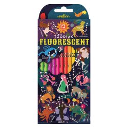 eeBoo - 12 dobbelte farveblyanter - Zodiac