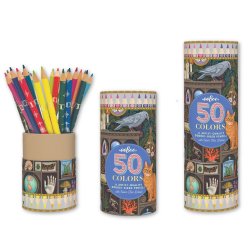 eeBoo - 25 dobbelte farveblyanter - Alchemist&#39;s Cabinet