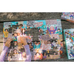 eeBoo - Puslespil 100 brk - Klimamarch