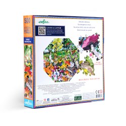 eeBoo - Puslespil 500 brk - Edible Mushrooms