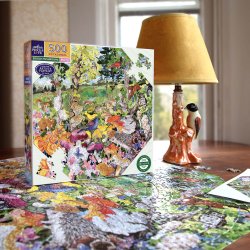 eeBoo - Puslespil 500 brk - Edible Mushrooms