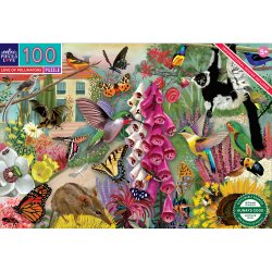 eeBoo - Puslespil 100 brk - De kære bestøvere