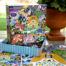 eeBoo - Puslespil 1000 brk - Cottage at Dusk