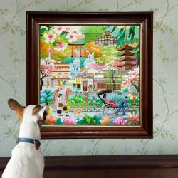 eeBoo - Puslespil 1000 brk - Seasons in Kyoto