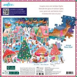 eeBoo - Puslespil 1000 brk - Christmas Flight