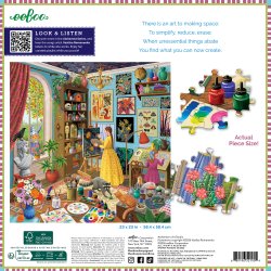 eeBoo - Puslespil 1000 brk - Alchemist's Art Studio