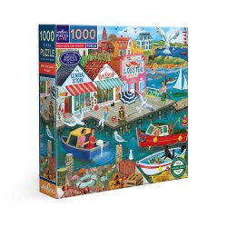 eeBoo - Puslespil 1000 brk - New England Wharf