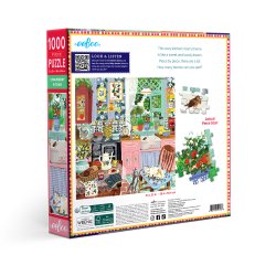 eeBoo - Puslespil 1000 brk - Strawberry Kitchen