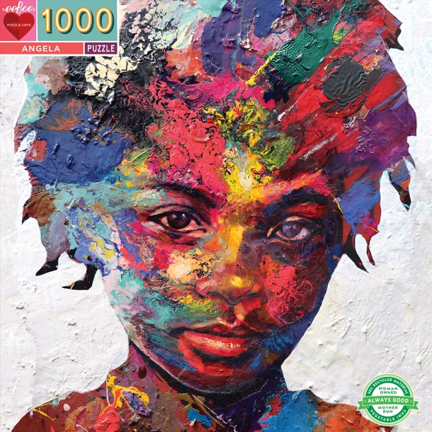 eeBoo - Puslespil 1000 brk - Angela