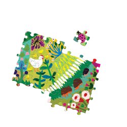 eeBoo - Puslespil 1000 brk - Den frodige have