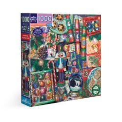 eeBoo - Puslespil 1000 brk - Christmas Decoration