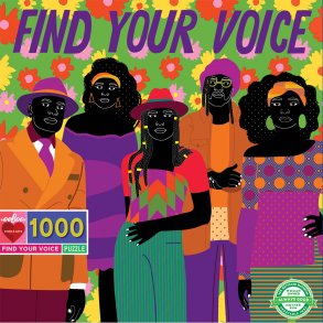 eeBoo - Puslespil 1000 brk - Find Your Voice