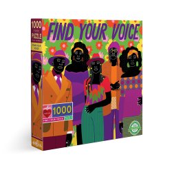 eeBoo - Puslespil 1000 brk - Find Your Voice
