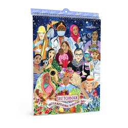 eeBoo - Skitseblok - International Women&#39;s Day