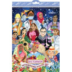 eeBoo - Skitseblok - International Women&#39;s Day