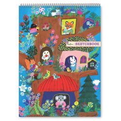 eeBoo - Skitseblok - Yumi&#39;s Mushroom House