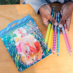 eeBoo - Skitseblok - King Fox