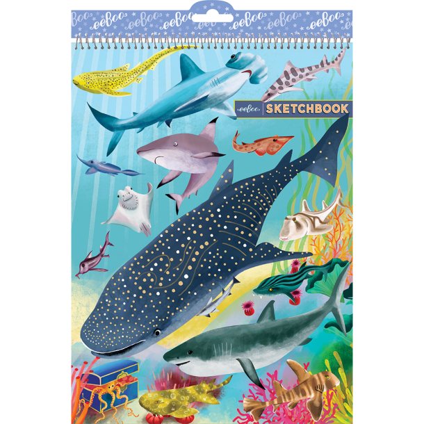 eeBoo - Skitseblok - Hajer og venner