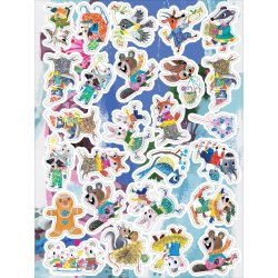 eeBoo - Klisterm&#230;rkebog - Jul i skoven