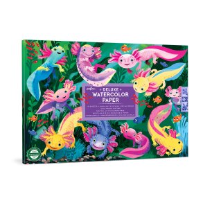 eeBoo - Akvarelpapir - Axolotl
