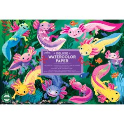 eeBoo - Akvarelpapir - Axolotl