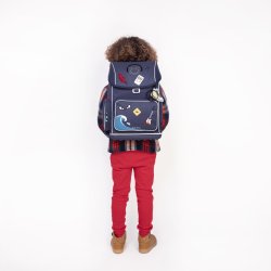 Jeune Premier - Skoletaske Ergomaxx 18L - Mr Gadget