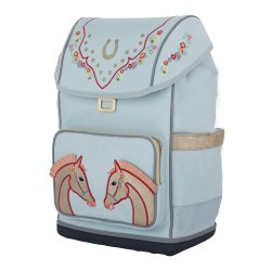 Jeune Premier - Skoletaske Ergomaxx 18L - Cavalerie Florale