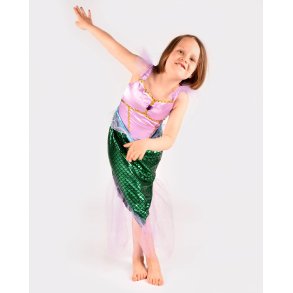 Den Goda Fen - Udklædning - Havfruekjole 4-6 år