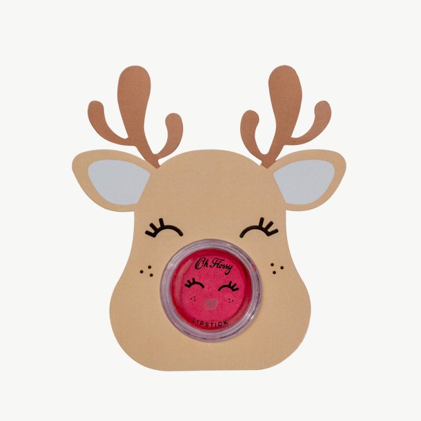 Oh Flossy - Pink l&#230;bepomade - Reindeer Stocking Stuffer