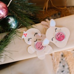 Oh Flossy - Pink l&#230;bepomade - Reindeer Stocking Stuffer