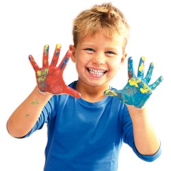 SES Creative - Fingermaling - 4 x145 ml