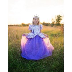 Great Pretenders - Udklædning - Rapunzel kjole- 5-6 år