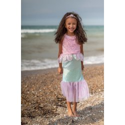 Great Pretenders - Udklædning - Havfruekjole 5-6 år Pink