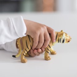 Green Rubber Toys - Tiger