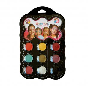 Grim'tout - Teatersminke 9 farver - Prinsesse