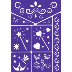 Grim&#39;tout - Stencil til teatersminke - Eventyr