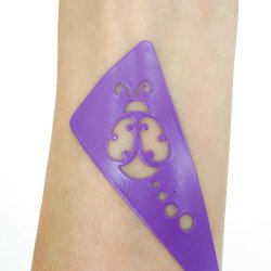 Grim&#39;tout - Stencil til teatersminke - Kat &amp; Sommerfugle