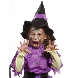 Grim&#39;tout - Teatersminke - 3 farvestifter - Heks