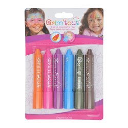 Grim&#39;tout - Teatersminke - 6pak