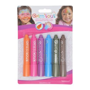 Grim'tout - Teatersminke - 6pak