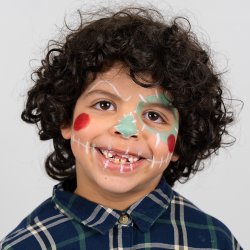 Grim&#39;tout - Teatersminke - 4 farveblyanter - BOOH Nature by Grimtout